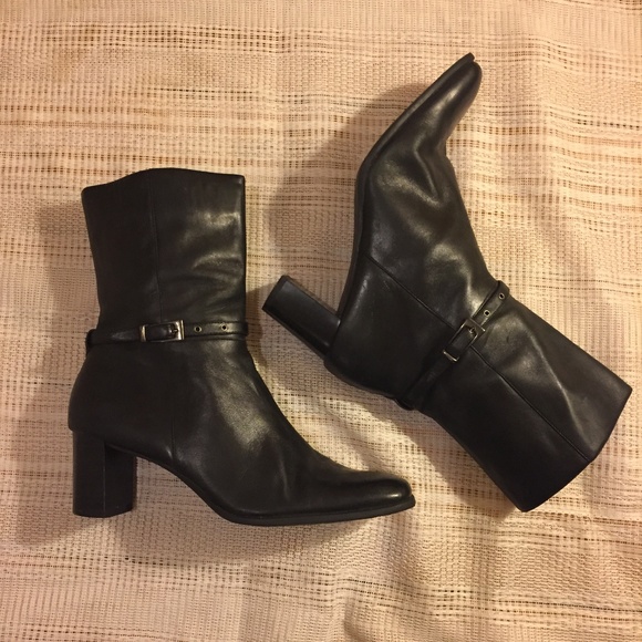 aerosoles leather boots